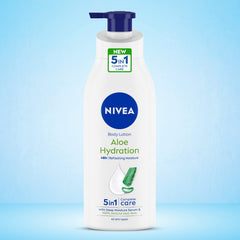 NIVEA Aloe Hydration texture close-up showing smooth spread