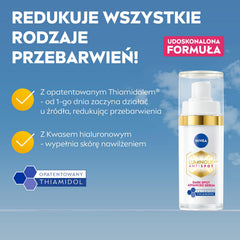 NIVEA Cellular Luminous630 application morning image for cleansed skin