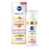 NIVEA Cellular Luminous630 serum bottle highlights daily brightening routine