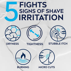 NIVEA MEN Sensitive Cooling Post Shave Balm three-pack display showcases convenient everyday use.