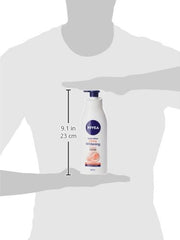 NIVEA Natural Glow Vitamin C 50x label emphasizes brightening support for even-toned skin.
