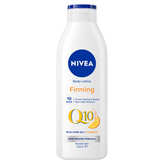 NIVEA Q10 Energy Plus firming bottle front for daily hydration