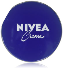 NIVEA Unscented Creme jar close-up showing rich hydration for daily skin moisture