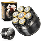 NIWUIO head shaver 7D floating head for precise scalp contouring and a close, comfortable bald shave