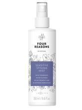 No nothing Very Sensitive Styling Mist bottle – fragrance-free, gentle hold for smooth blowouts.