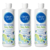 No-Rinse Clean Life Body Bath bottle - gentle alcohol free cleansing for sensitive skin