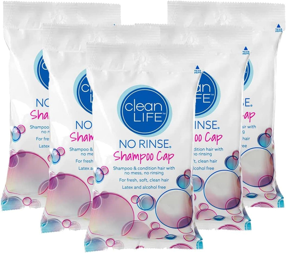No-Rinse Cleanlife cap application shows quick, mess-free wash without water