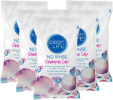No-Rinse Cleanlife cap application shows quick, mess-free wash without water