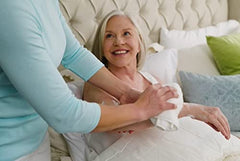 No-Rinse sensitive-skin image shows gentle cleansing for all ages.