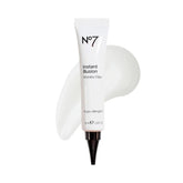 No7 Instant Illusion Wrinkle Filler bottle shown for smoother skin.