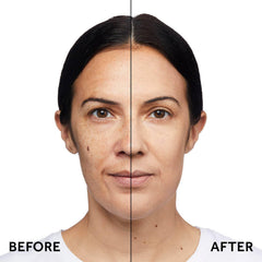 No7 Lift & Luminate foundation on hand reveals creamy texture for smooth application.