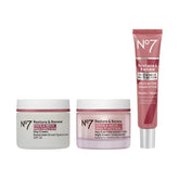 No7 Restore & Renew day cream SPF 30 bottle for daytime protection.