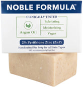 Noble Formula zinc bar soap with olive oil for gentle moisturization