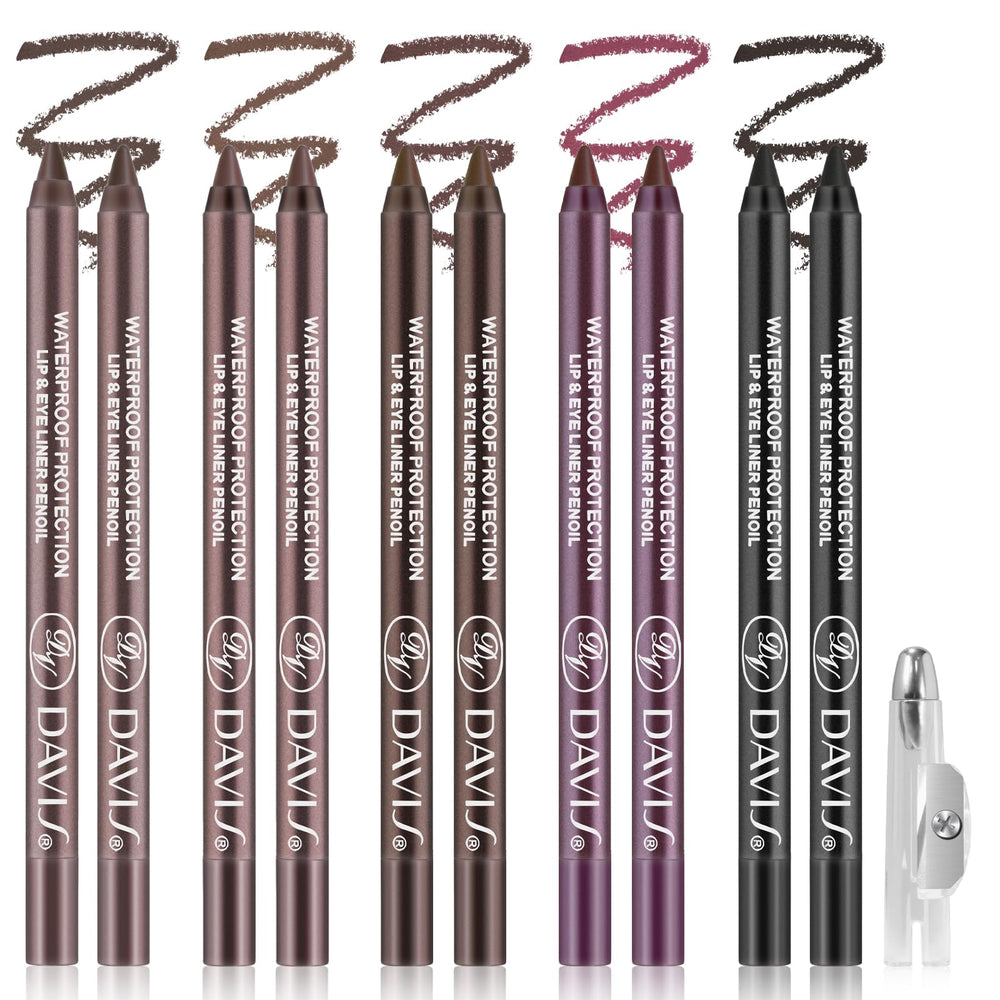 Noerrors gel eyeliner set in black swatch for precise daytime definition.