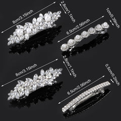Nogeqi rhinestone pearl hairpin 2 showcases multi-style shine for versatile looks