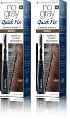 No Gray Quick Fix brown bottle for on-the-go gray root coverage.
