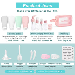 Noideeer lotion bottle 50ml compact for carry-on use.