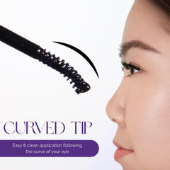 Noonlash waterproof hold image captures sweatproof, shower-safe lash performance.