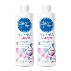 No-Rinse Shampoo bottle 16 oz for quick refresh without water