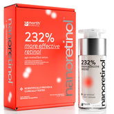 North Biomedical Nanoretinol encapsulated-retinol bottle for gentle nightly rejuvenation.