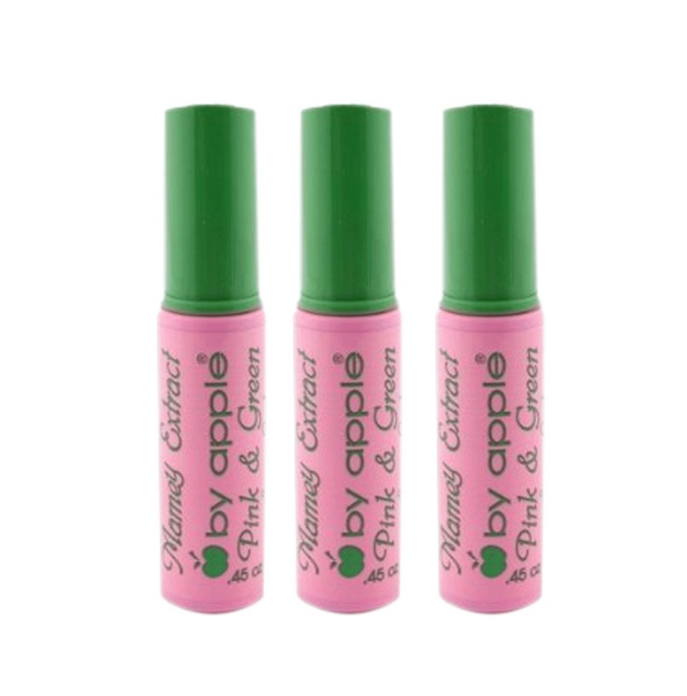 Northern Crown Cosmetics Apple Super Lash Mascara in pink-green packaging for defined, voluminous lashes