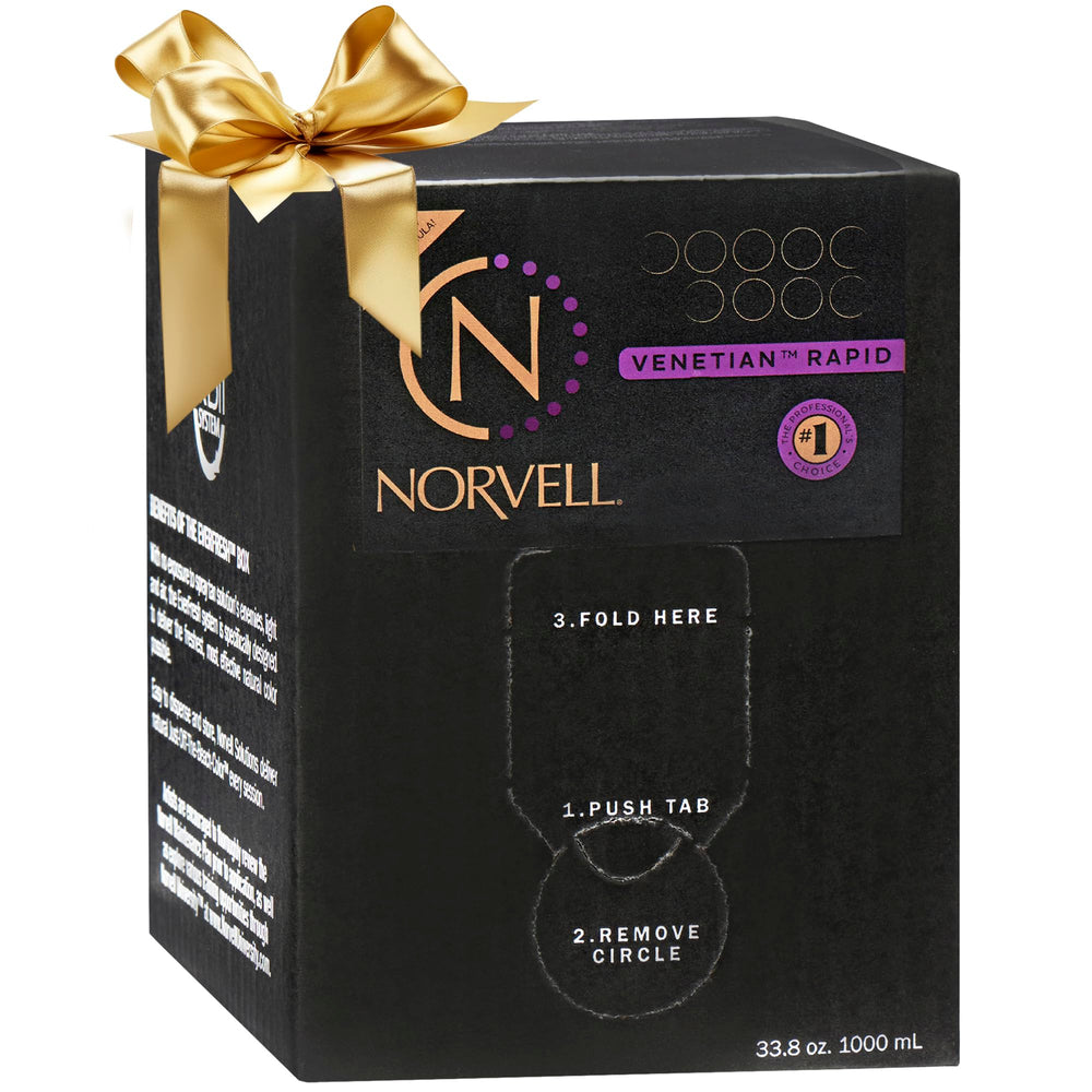 Norvell Venetian One bottle-front showing premium sunless tan formula for fast, even bronze