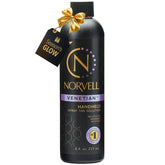 Norvell Venetian spray tan solution bottle delivers rich color for a natural-looking bronze glow.