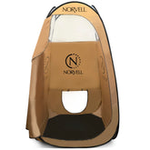 Norvell XL portable spray tan tent front view for private sessions.