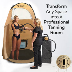 Norvell XL tent sturdy metal poles provide a strong, durable frame.