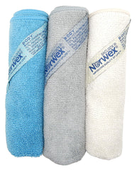 Norwex Coastal body pack cloth texture close-up shows soft fibers and quality.