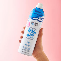 Not Your Mother's Beach Babe spray in action absorbs oil quickly