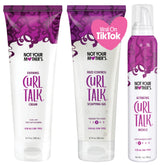 Not Your Mother's Curl Talk Defining Cream bottle for curl definition and shine.