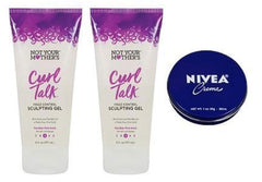 Not Your Mother's Curl Talk Frizz Control Gel 6 oz pack of 3 defines curls and tames frizz.