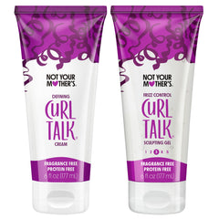 Not Your Mother's Curl Talk Sculpting Gel top view for frizz control on curls.