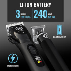 NOVAH Grooming guard attachments image for versatile customizable cuts.