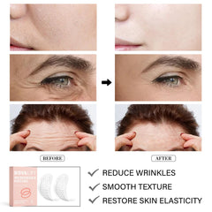 NOVALIFT Micro Eye Patches being applied under the eye to reduce puffiness