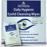 NOVEHA daily eyelid wipes pack for convenient eye hygiene on the go.