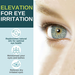 NOVEHA Eyelid & Lash Wipes used on eyelids for gentle cleansing.