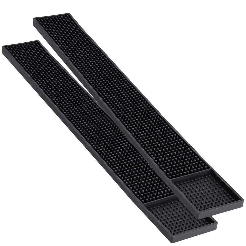 Noverlife bar mat non-slip 24x3 keeps glassware steady during service.