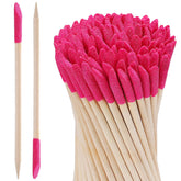Noverlife disposable sanding sticks pink pack closeup for precise cuticle care