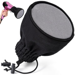 Noverlife hair-dryer diffuser foldable sock diffuses heat for even drying and frizz control