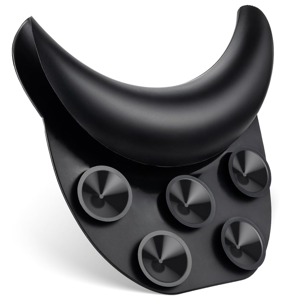 Noverlife neck rest with five suction cups for stable head support at the sink.
