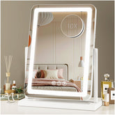 Novlux vanity mirror with lights, front view for precise makeup lighting.