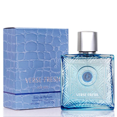 NovoGlow Verse Fresh bottle on a dresser suggesting all-day confidence