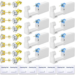 Novopiercing 24-pcs ear piercing kit box for home use and beginners