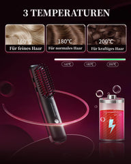 NOVUS Porta Mini negative ions reduce frizz for shiny, hydrated hair