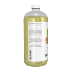 NOW Foods Sweet Almond Oil on skin application promotes healthy-looking skin.