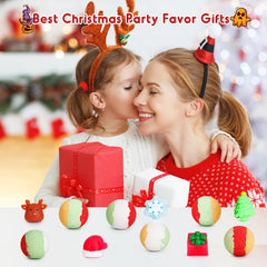 NPET bath bomb with surprise toy inside boosts kids' bath-time excitement.