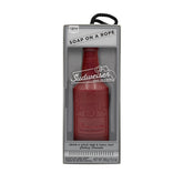 NPW Sudweiser soap-on-a-rope beer bottle shape for playful handwashing and party moments.