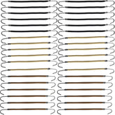 NSBELL 36pc ponytail hooks in black, coffee, apricot for secure, versatile styling.